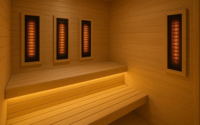 LED PÁSEK DO SAUNY - PROFI - 480LED, 10W, 24V, IP67, 10mm, 105°C, SUPER TEPLÁ BÍLÁ 2700K, 5 let záruka